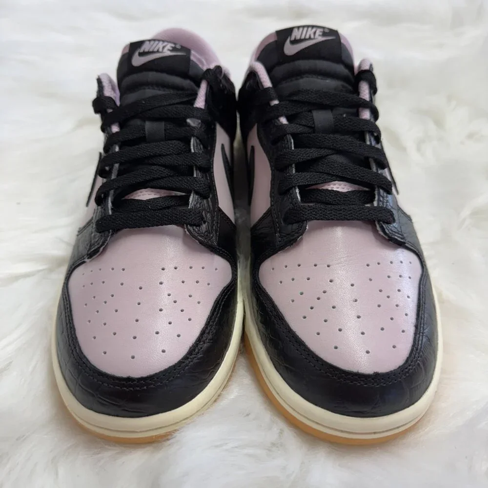 Nike Dunk Low Retro Mens Casual Shoes Black Pink HF9191-001 NEW Size 10 - Picture 3 of 6